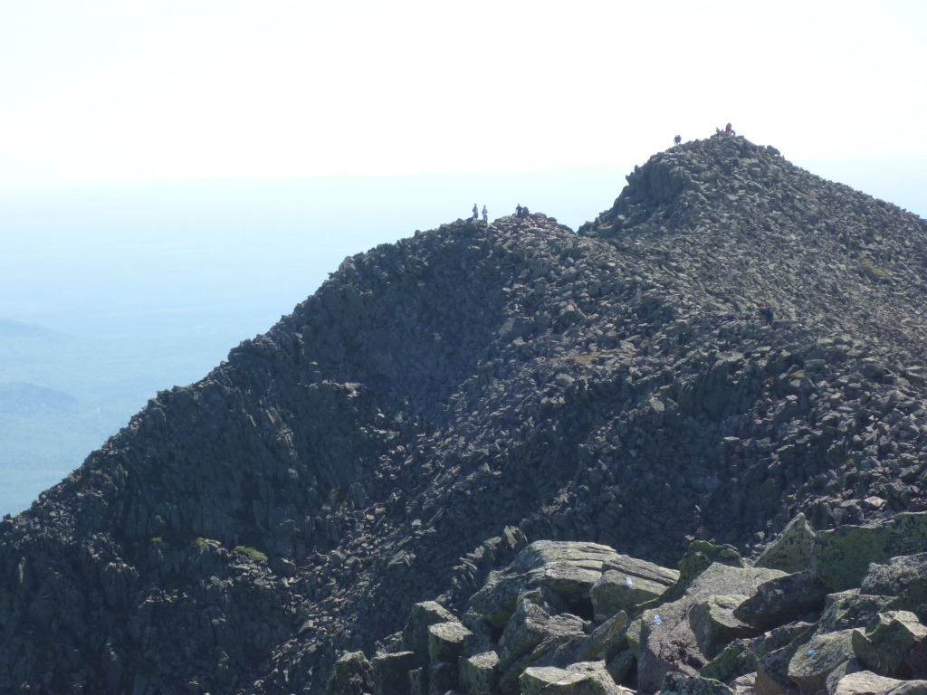 the view along the Knife's Edge
